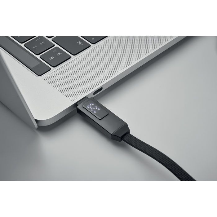 60W Schlüsselring-Ladekabel KEYSTO - schwarz-123