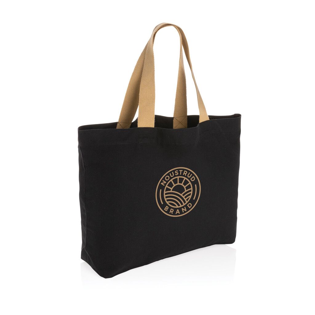Impact Aware™ 240g/m² große Tasche aus rCanvas, ungefärbt - schwarz-64