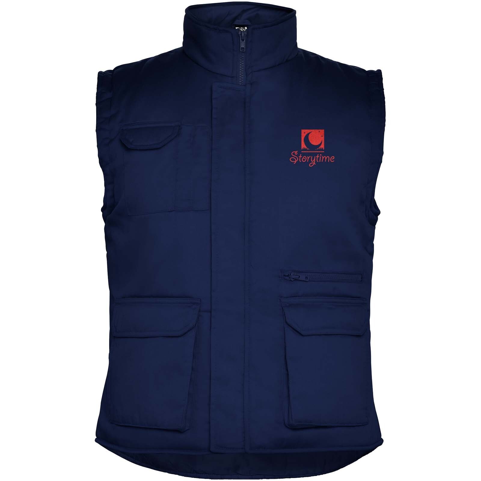 Almanzor Vielseitige Thermo Arbeitsweste mit hohem Kragen - marineblau-777