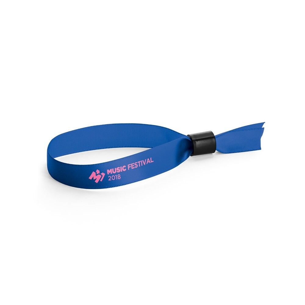 SECCUR Veranstaltungsarmband aus Satin - schwarz-957