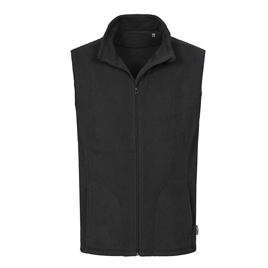 Classic Fleece Vest - black opal-614