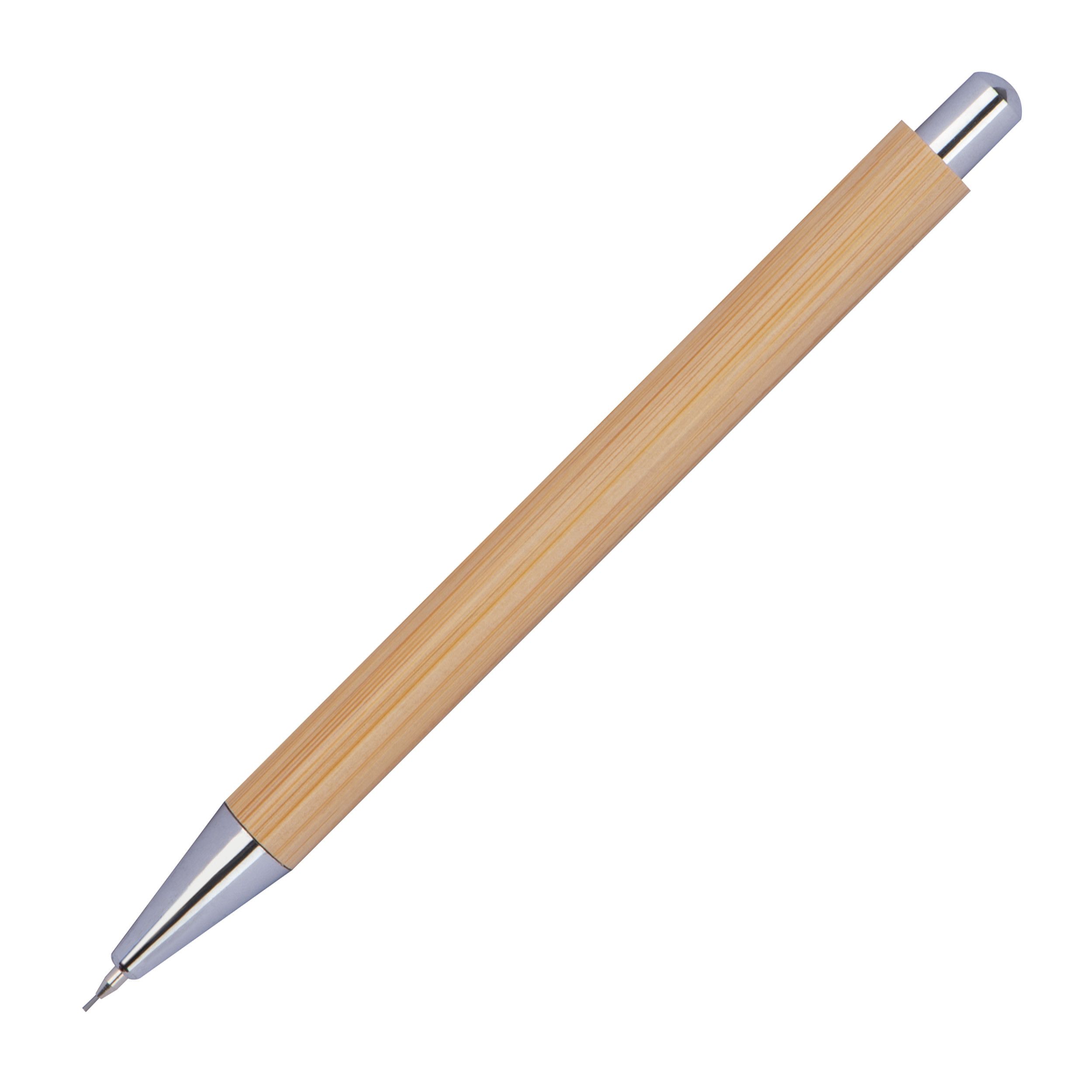 Schreibset aus Bambus - beige-456