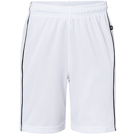 Junior Basic Team Shorts - white - black-971