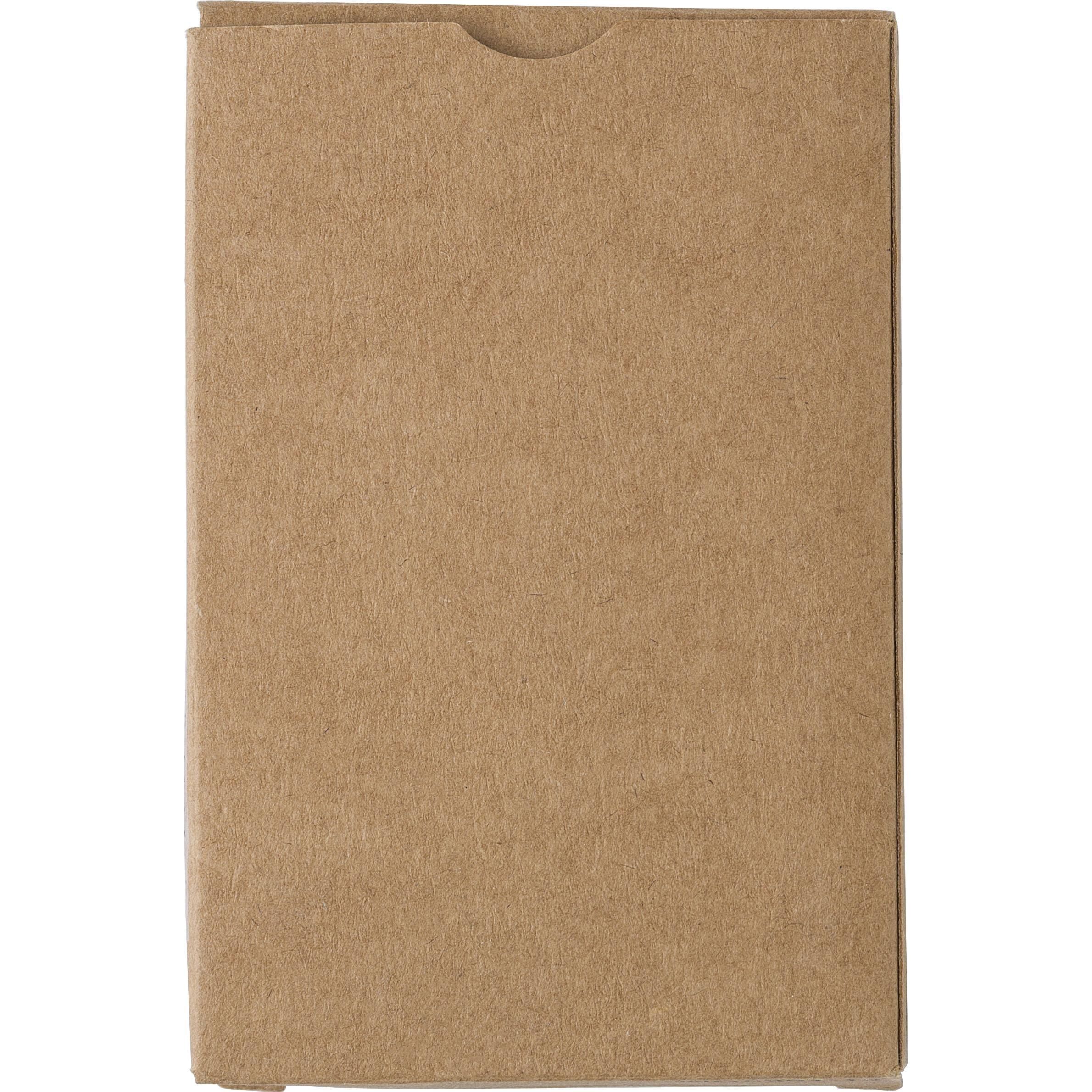 Spielkarten aus recyceltem Papier Andreina - braun-122