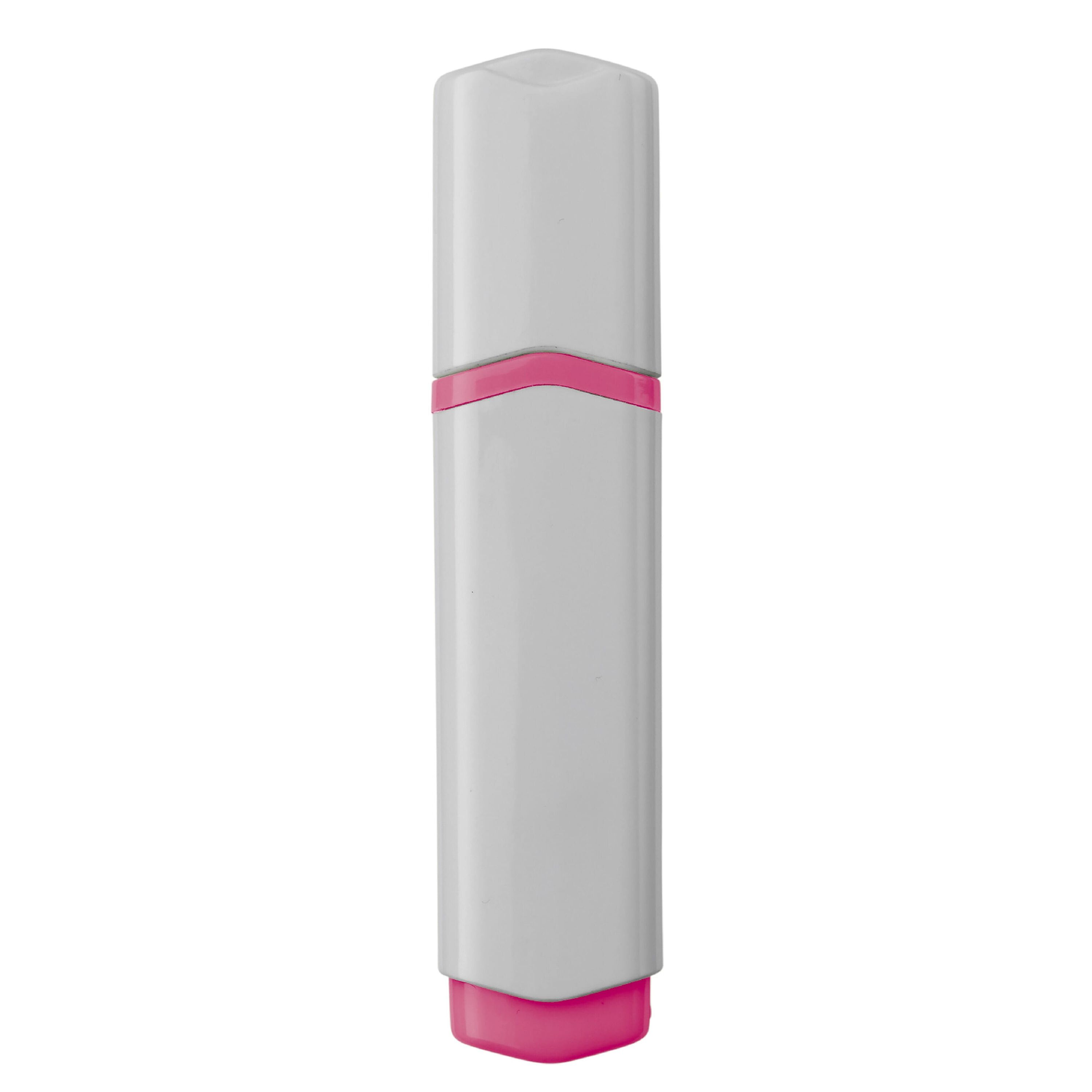 Textmarker - weiss  -  rosa-347