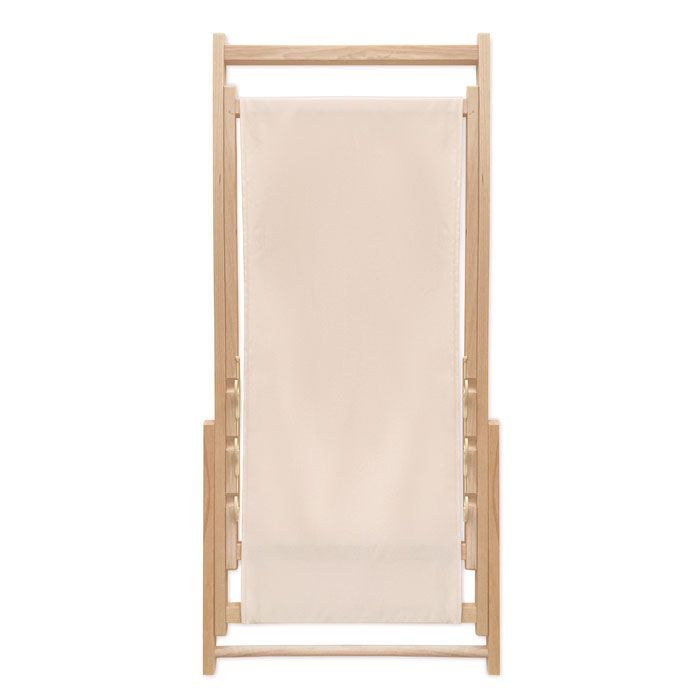 Liegestuhl Holz HONOPU - beige-788
