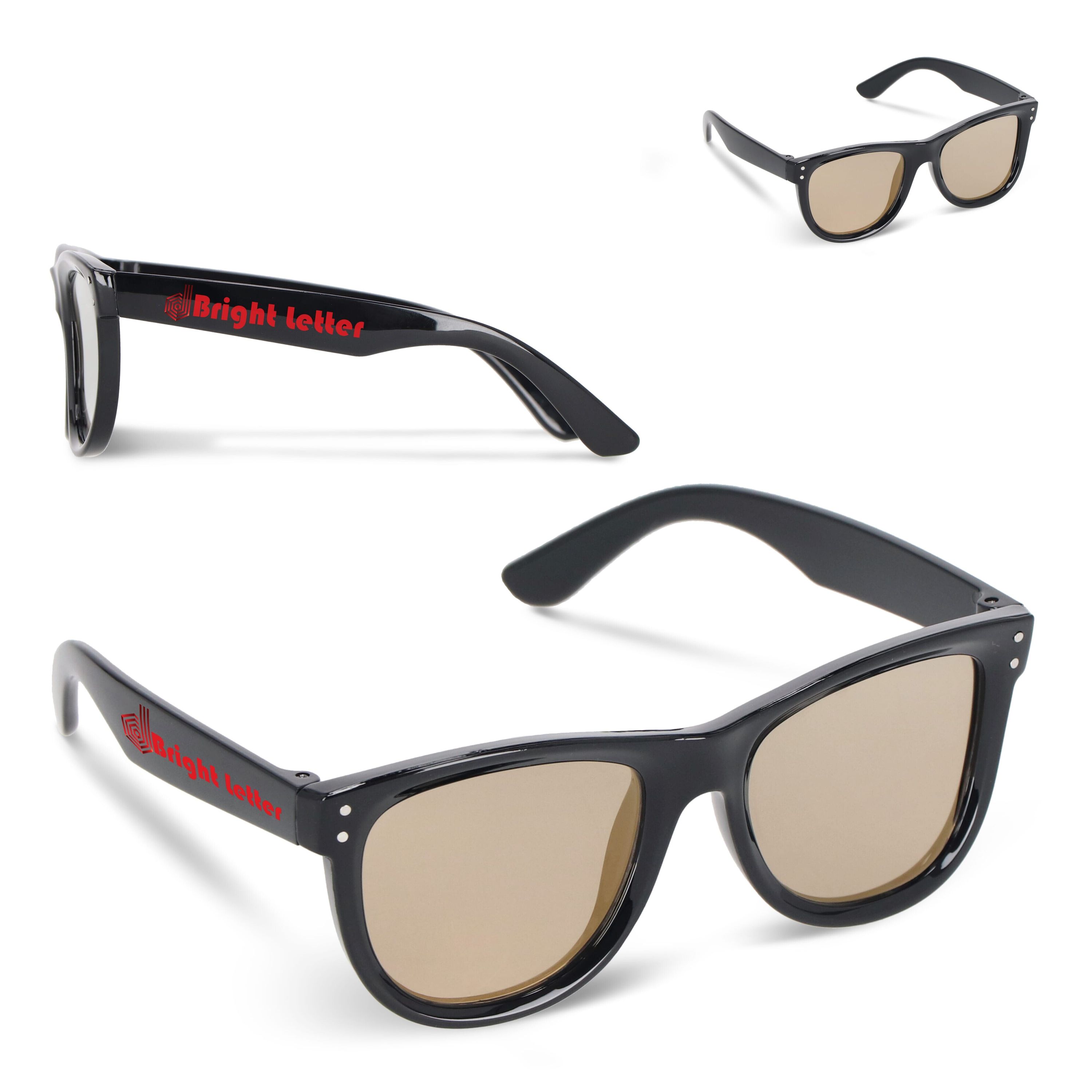 Dion R-PC Sonnenbrille UV400 - schwarz  -  gold-363