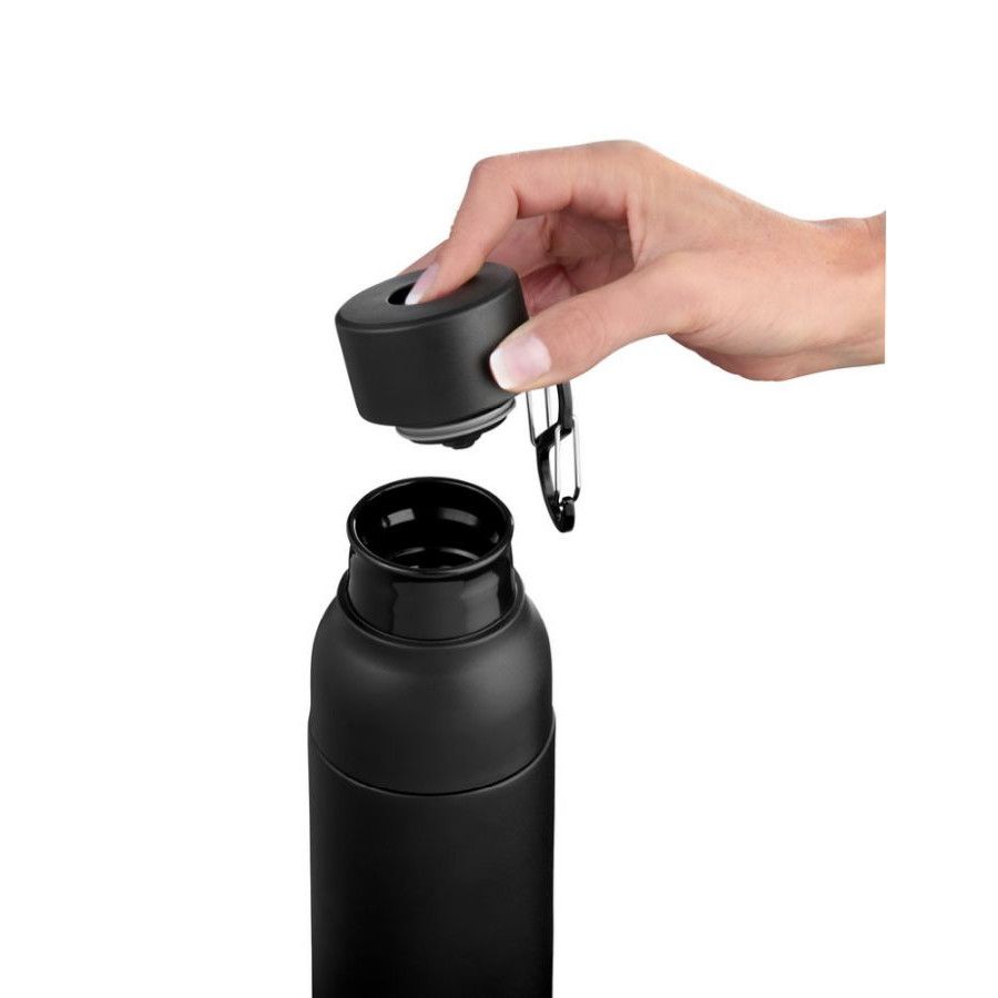 TROIKA Thermoflasche INFUSE+ - schwarz-692