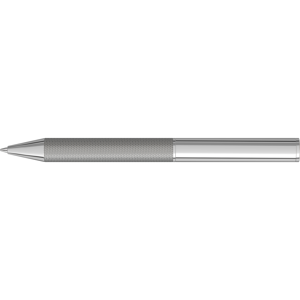 Mesh Drehkugelschreiber - silber-229