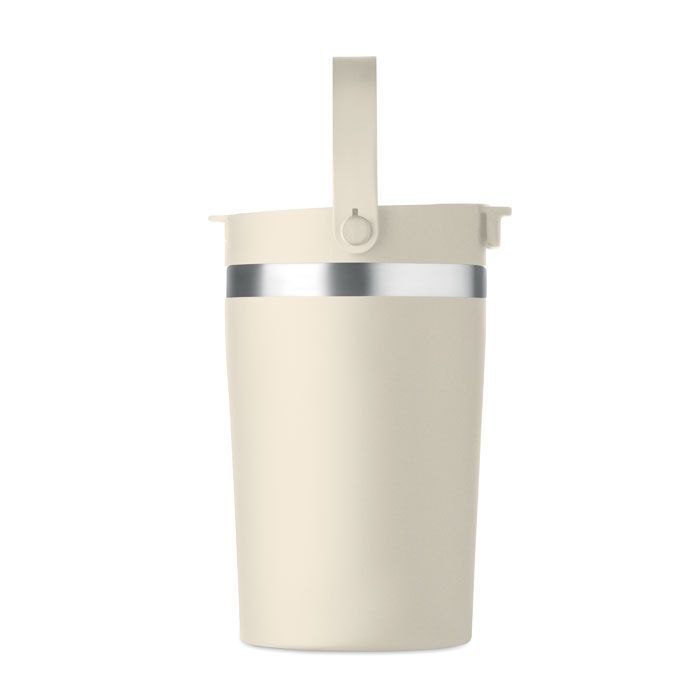Doppelwandiger Becher 350 ml COZYCUP - beige-758
