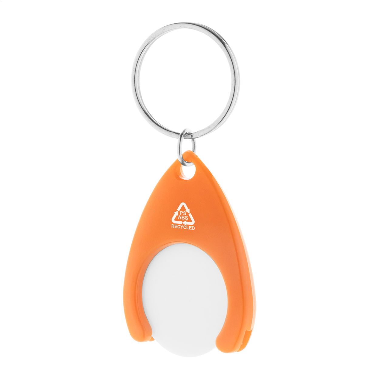 Neppy RABS-Schlüsselanhänger mit Einkaufswagenchip - orange-572