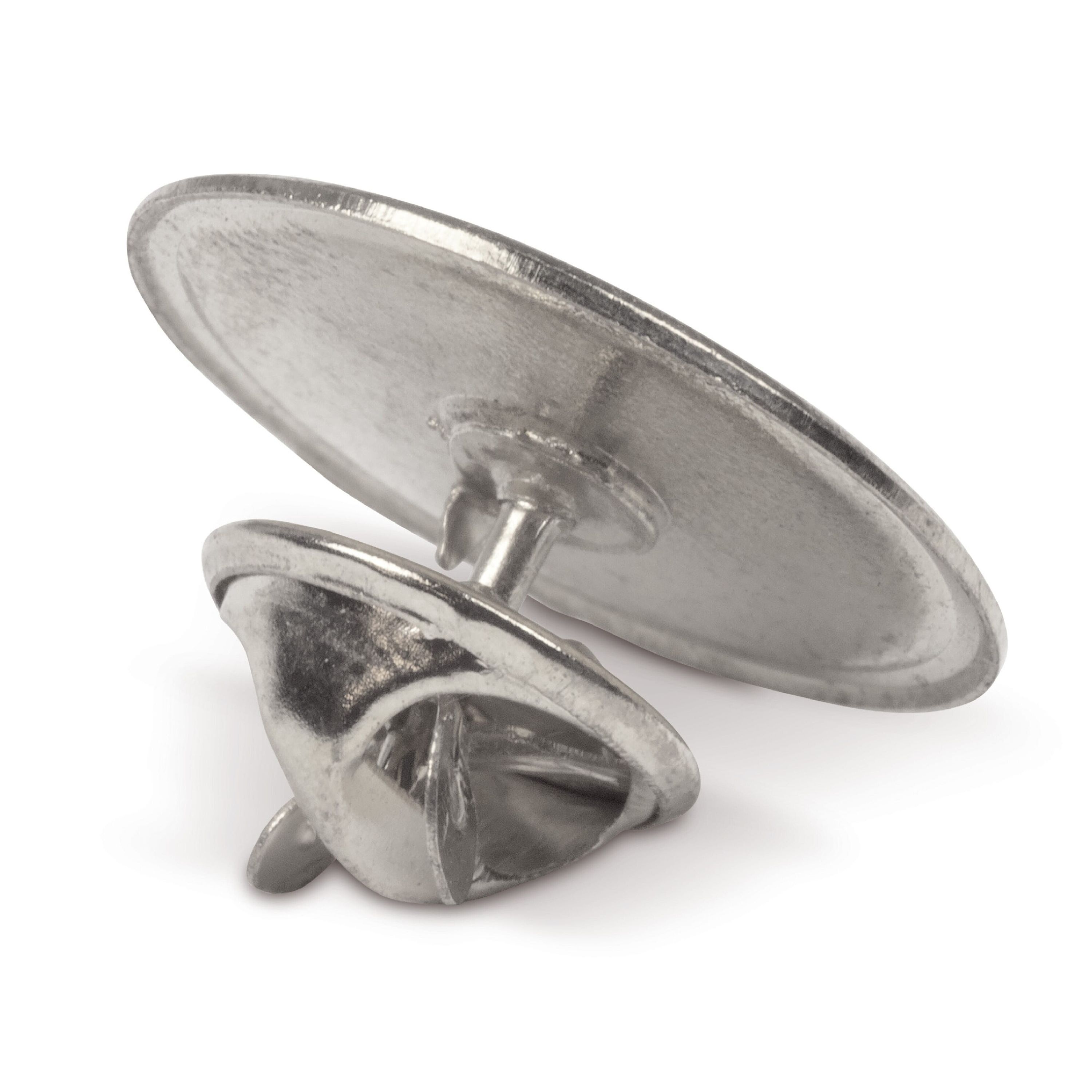 Metall Pin Ø20mm - matt silber-81