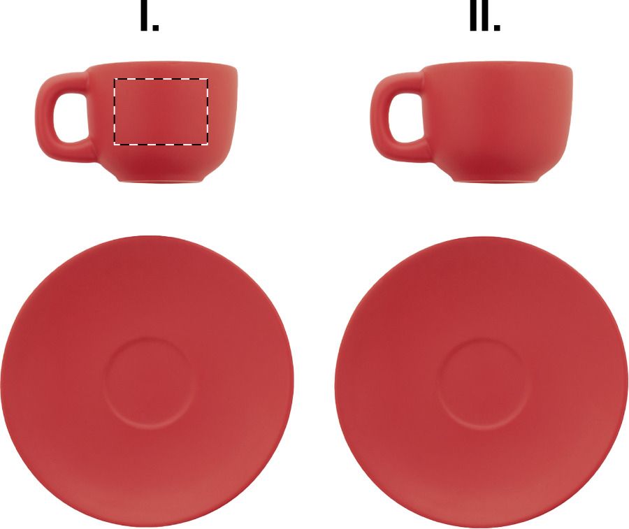 Veredelungsposition Tasse 1 - für Linkshänder