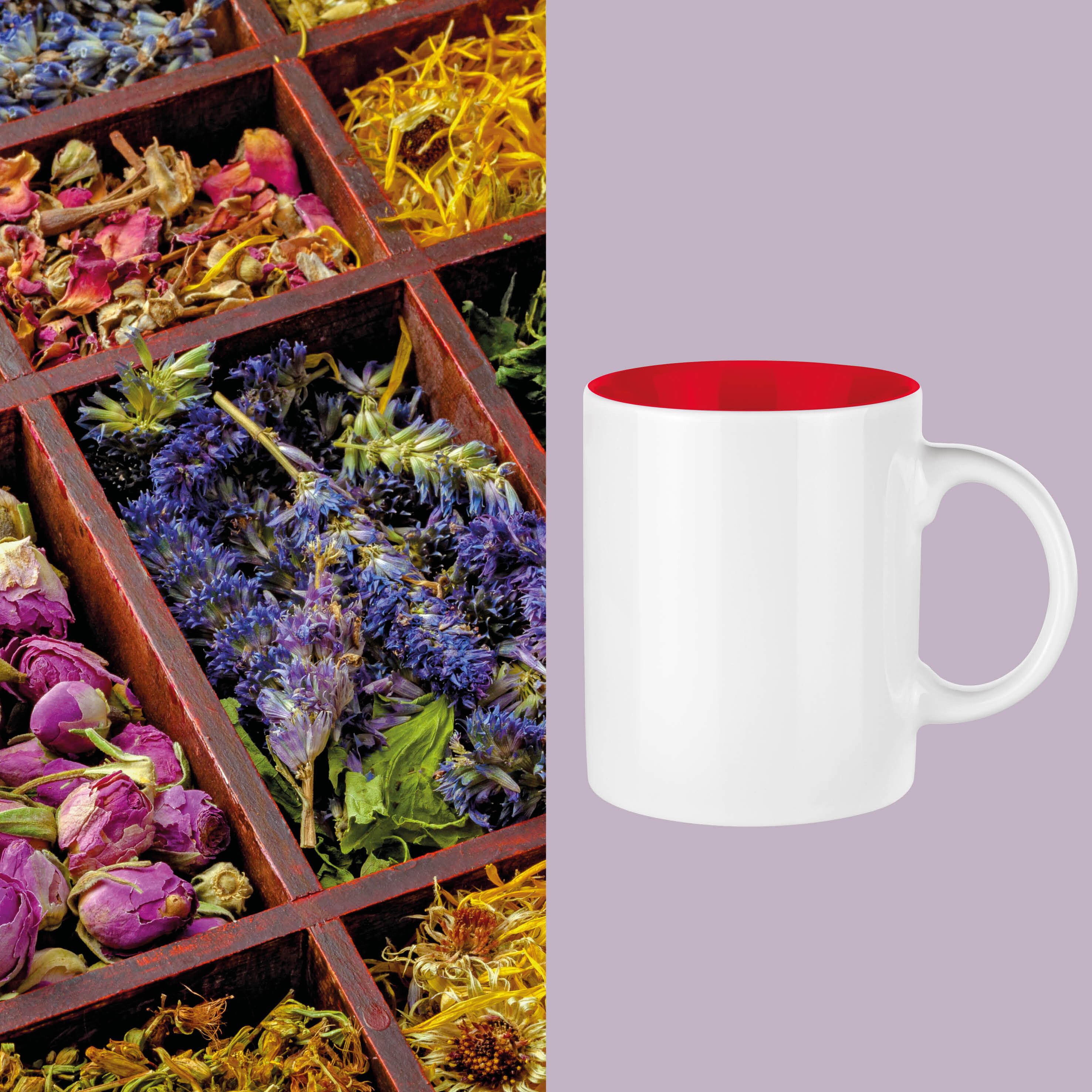 Carina Inside Steinzeugtasse 300 ml - hellgrün-681