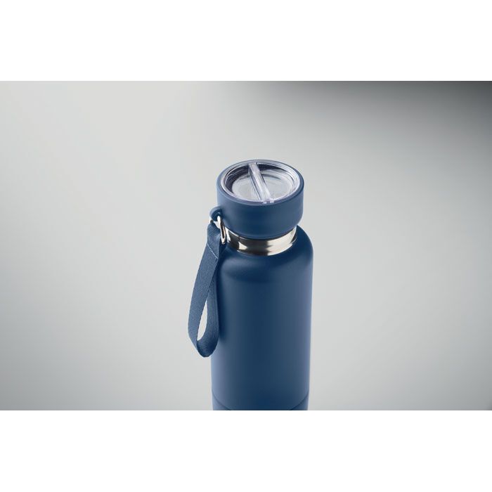 Doppelwandige Flasche 500ml NOEKA - marineblau-803