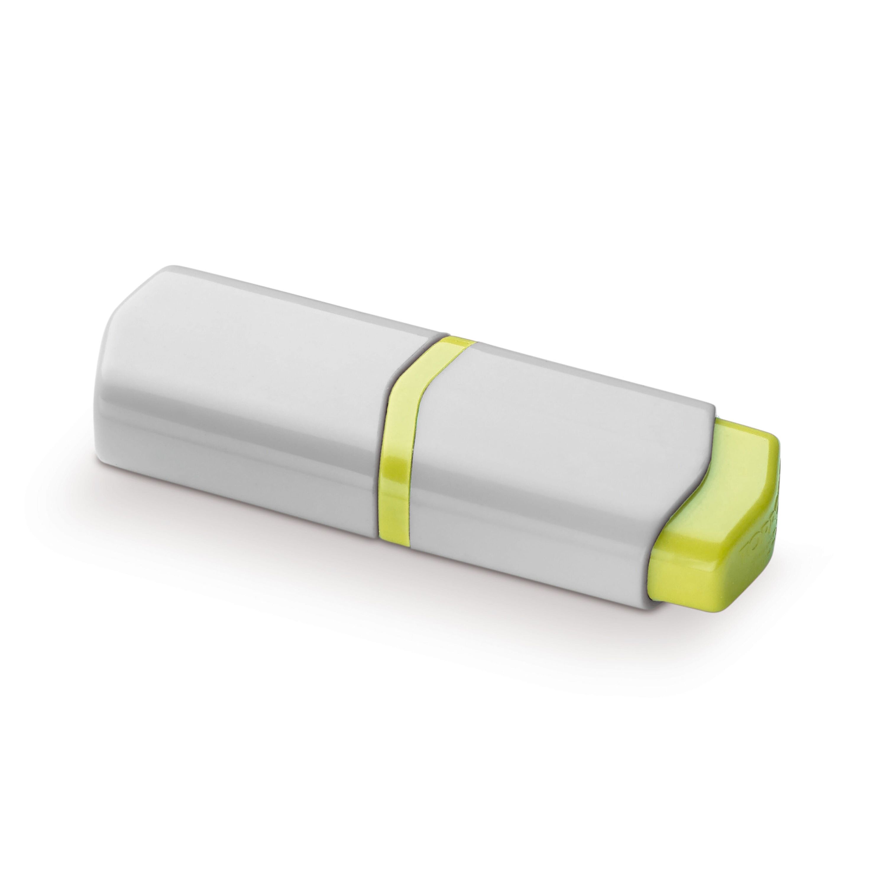 Textmarker Mini - weiss  -  gelb-466