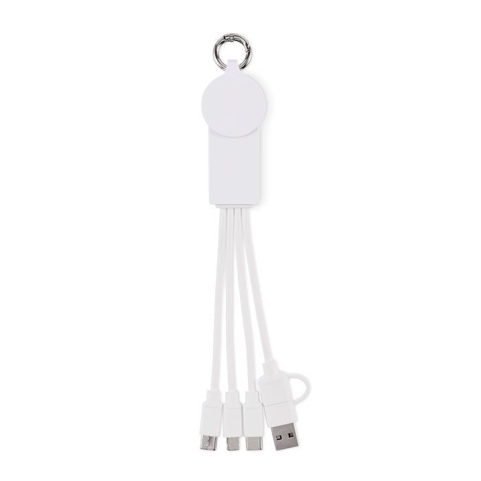 2in1 Ladekabel Typ-C ICAB - weiß-43