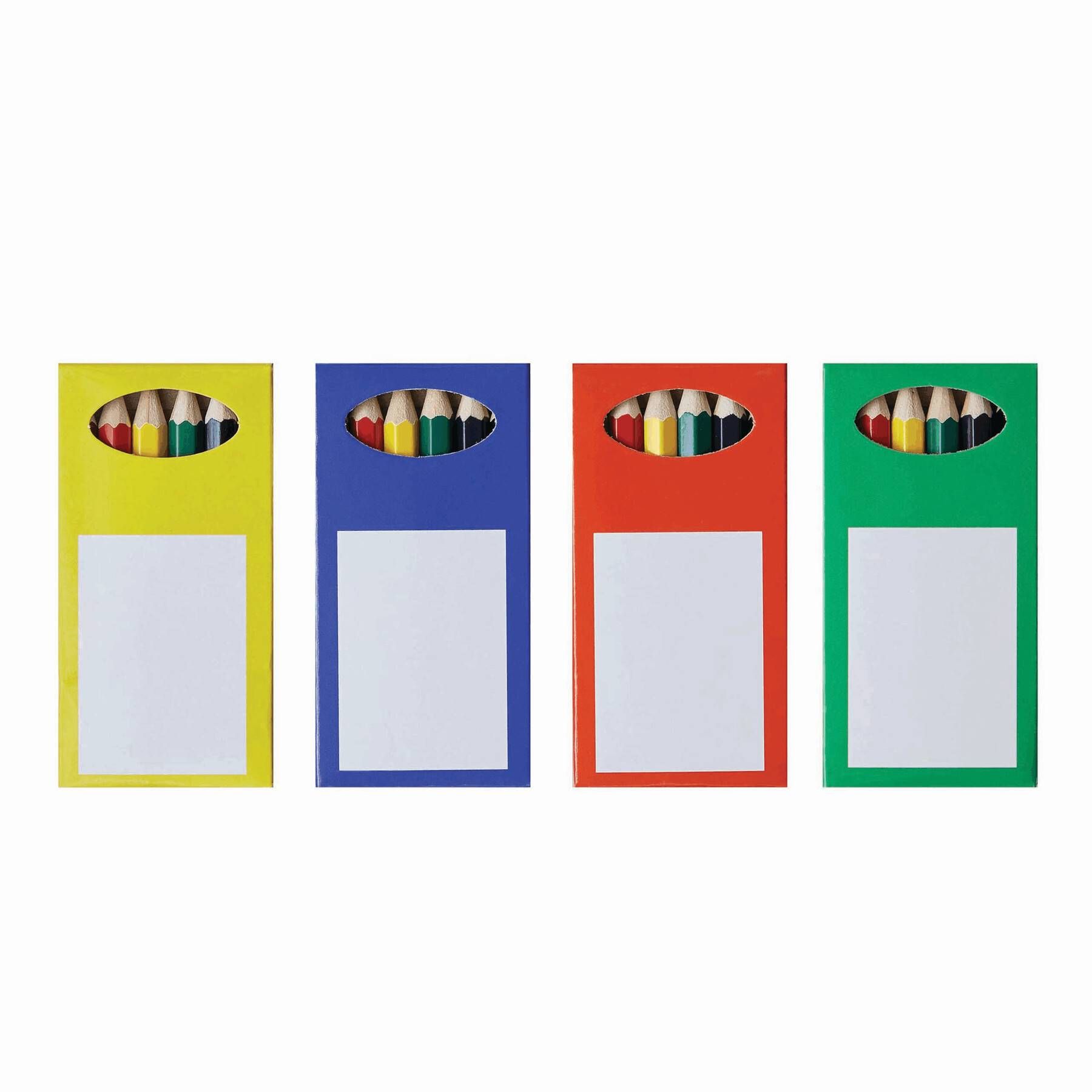 Buntstifte-Set RAINBOW, 4-fach sortiert - bunt-239