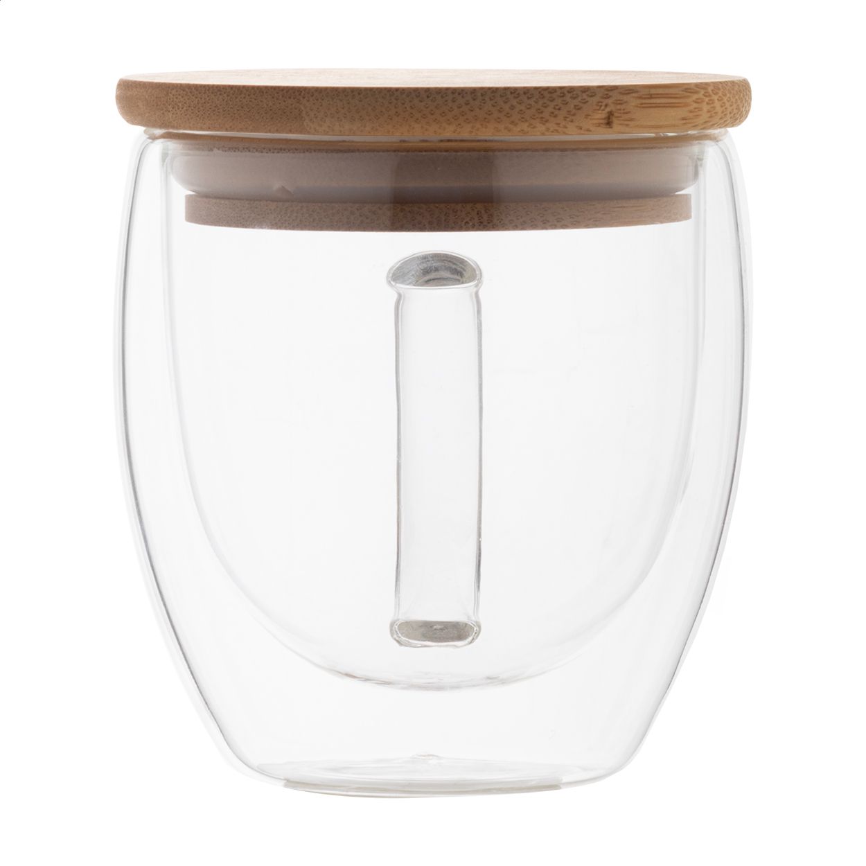 Grobina Mini Thermotasse aus Glas - transparent - natur-458
