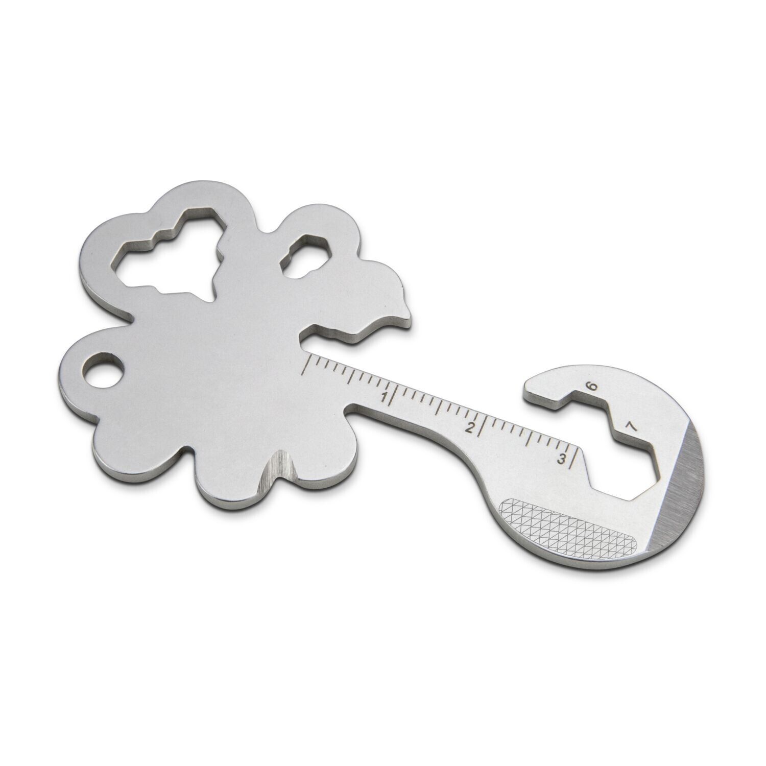 ROMINOX® Key Tool Lucky Charm - 19 functions (Kleeblatt Glücksbringer)-482