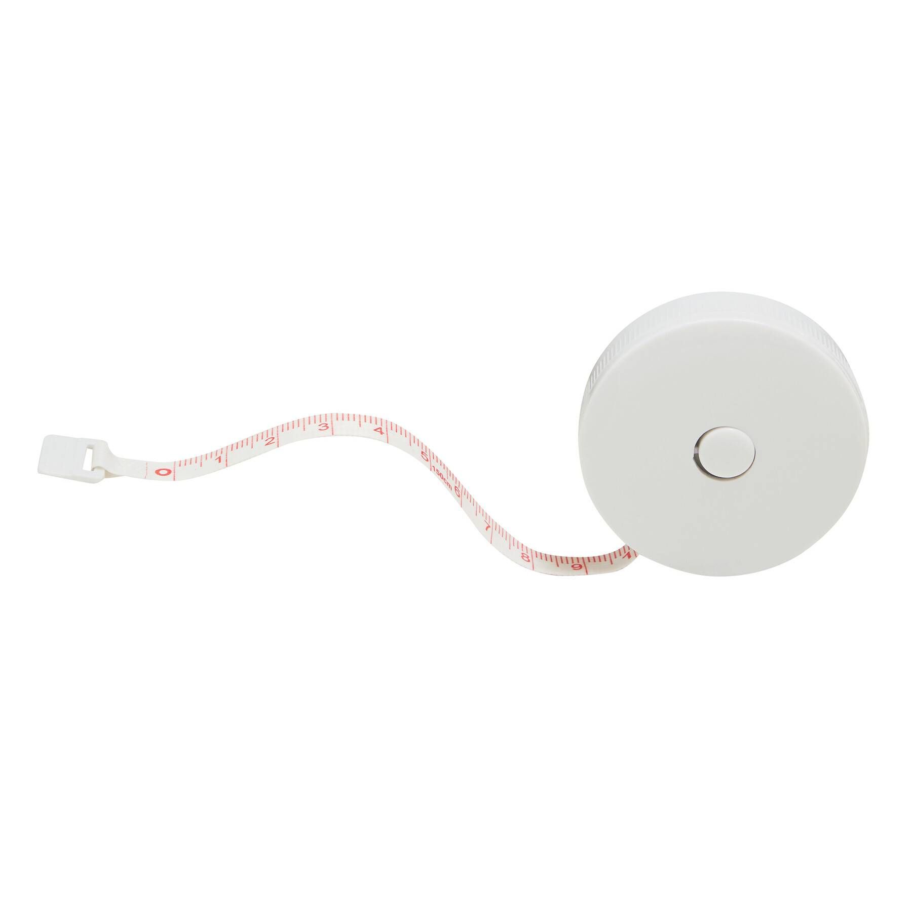 Maßband FLIPFLOP, 1,5m - weiß-296