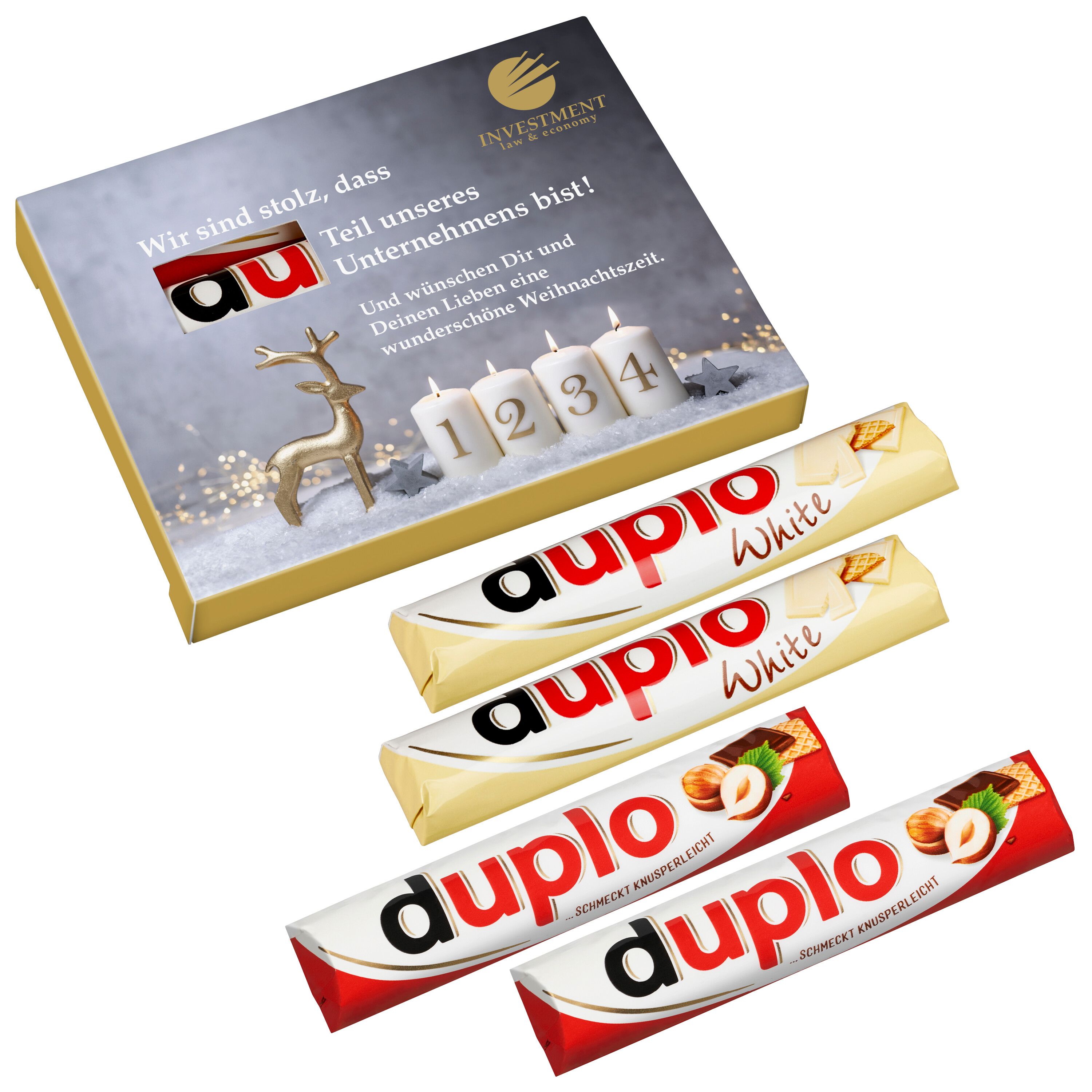 4er Advents-Duplo-Pack (2x Duplo klassisch + 2x Duplo weiß)-434