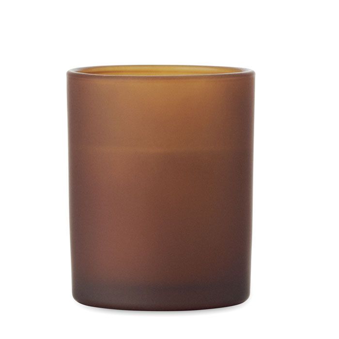 Kerze aus Pflanzenwachs 80 g KIVAS WOOD - braun-474