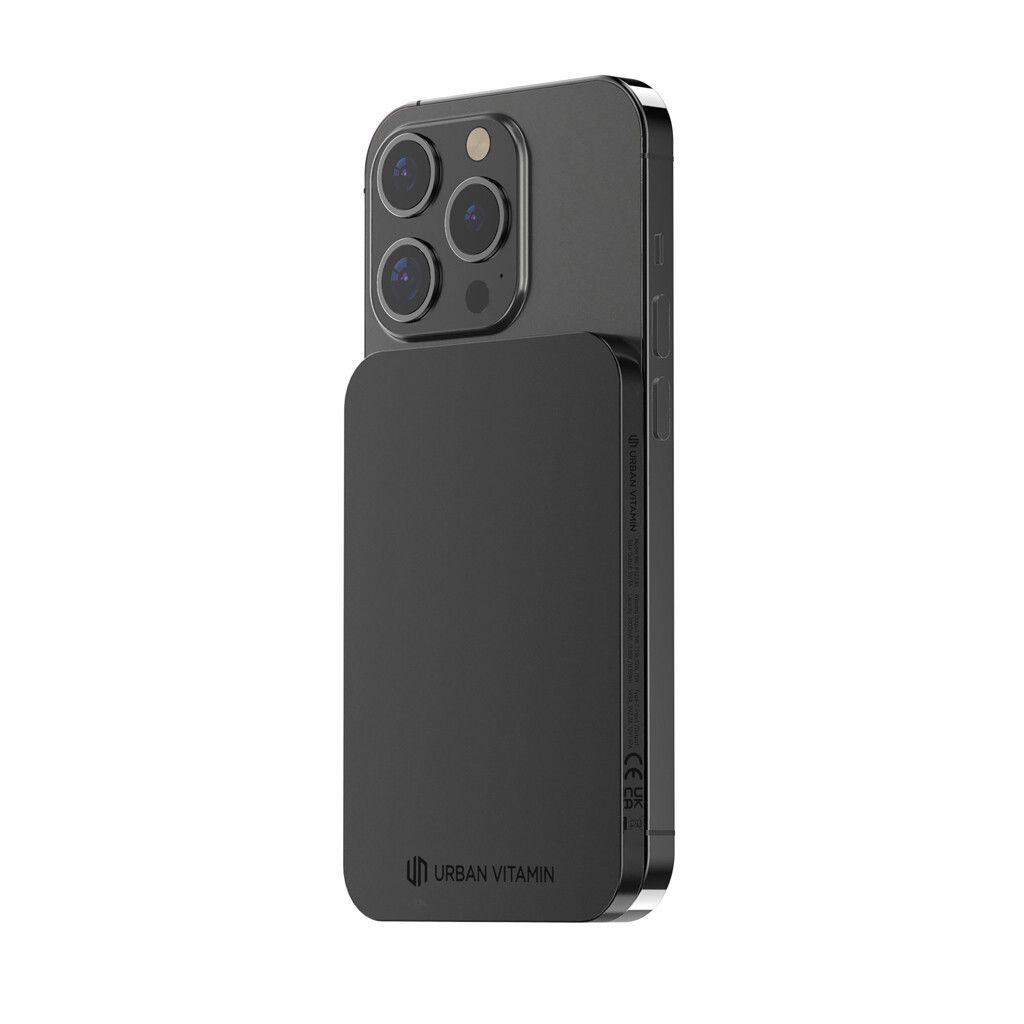 Urban Vitamin Burbank 3000mAh Powerbank aus RCS Plastik/Alu - schwarz-339
