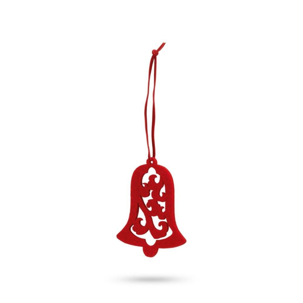 JUBANY Weihnachtsfiguren zum Aufhängen - rot-463
