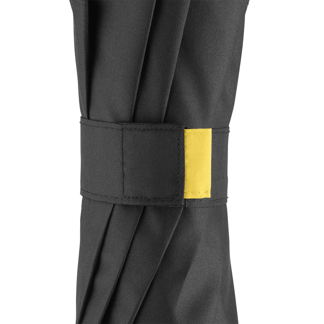 AOC-Oversize-Taschenschirm FARE® Seam Ø104 cm - schwarz - gelb-434