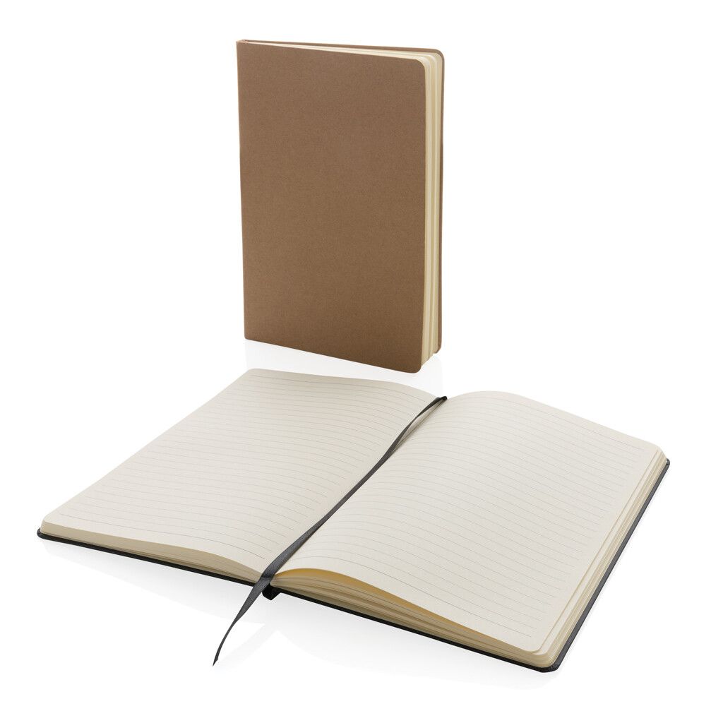 A5 Hardcover Notizbuch - schwarz-29