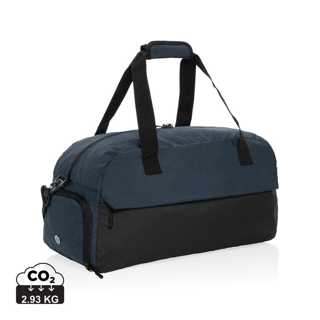 Kazu AWARE™ RPET Weekend-Duffel-Bag - blau-283