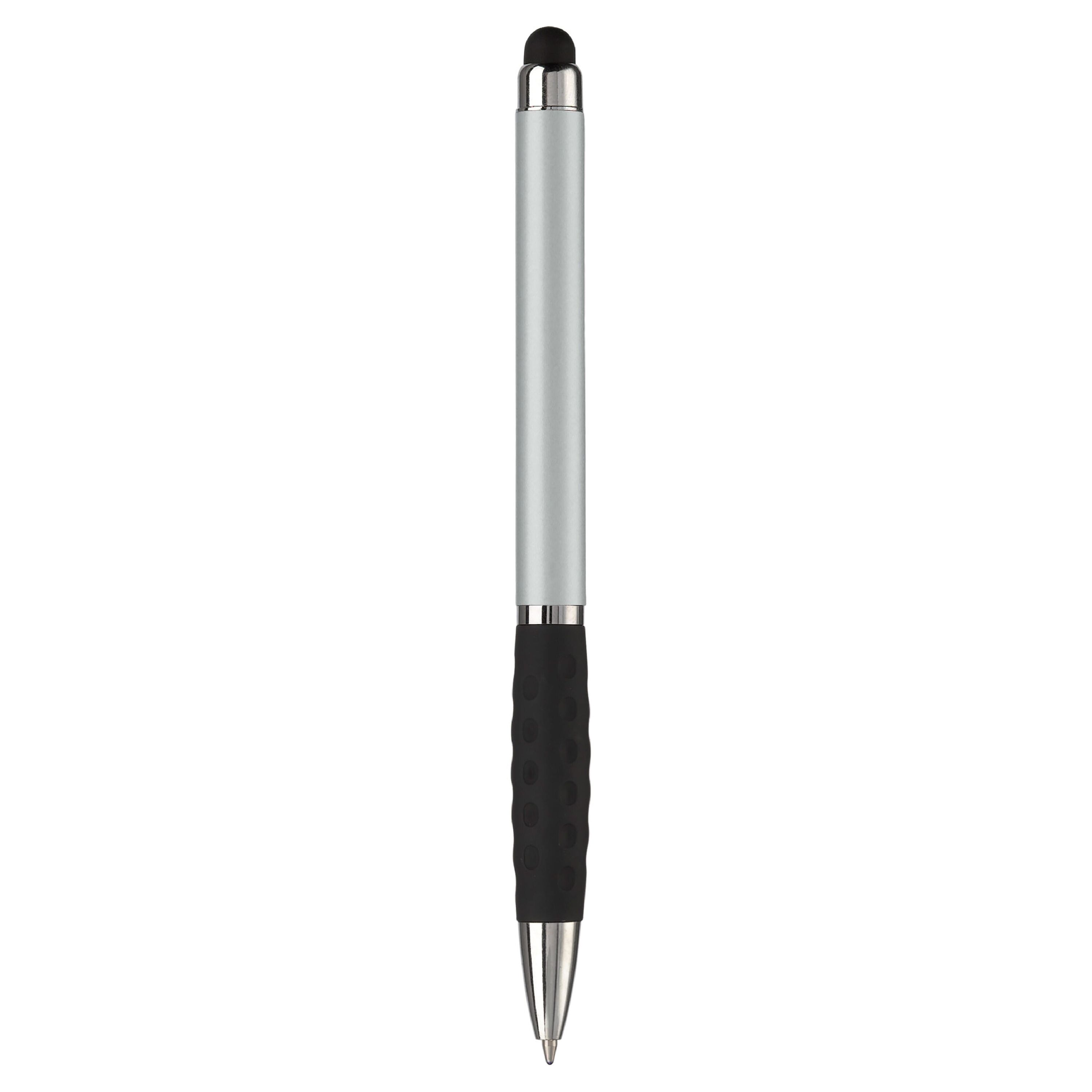 Kugelschreiber Mercurius mit Touch - silber-223