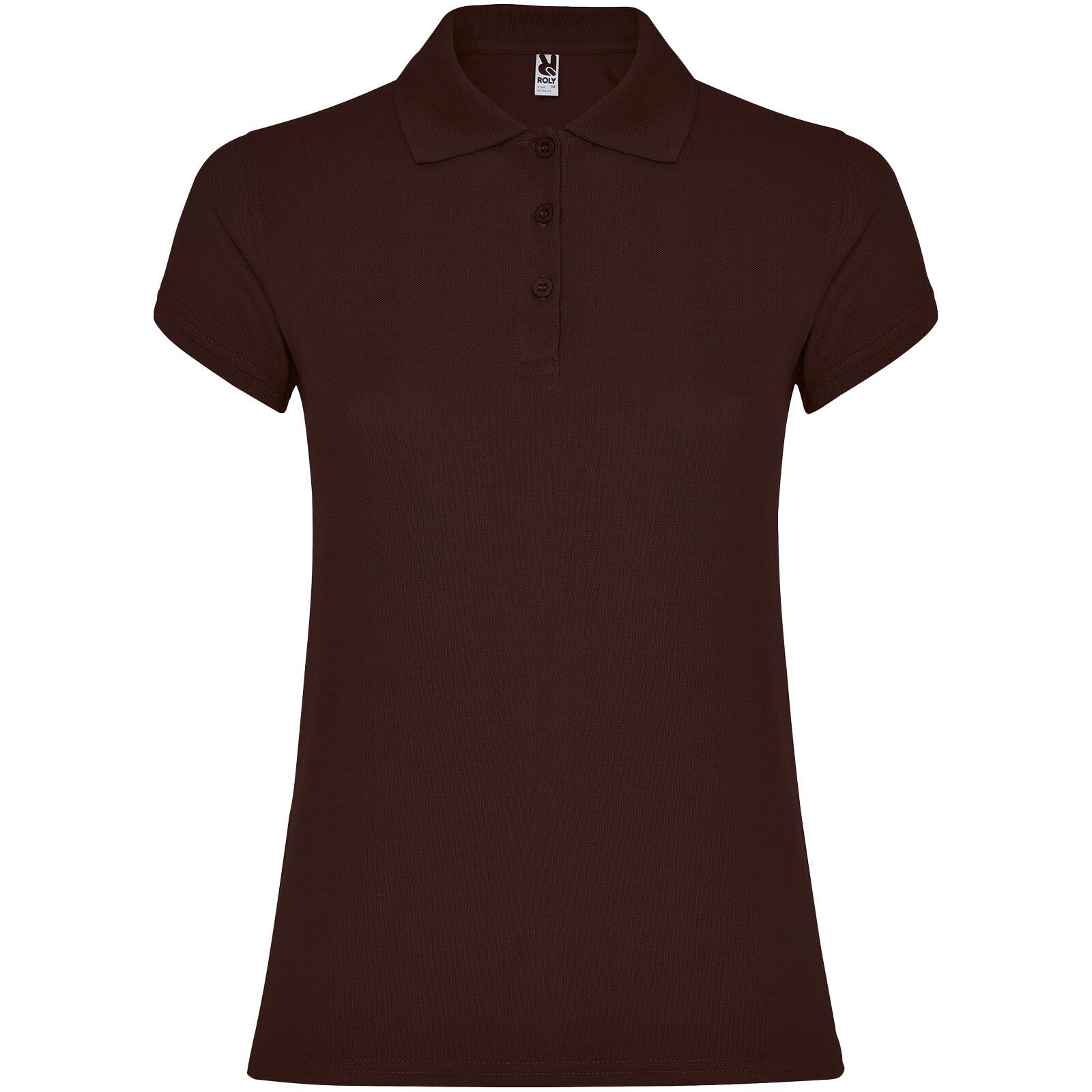 Star Poloshirt für Damen - schokolade - 3XL-656
