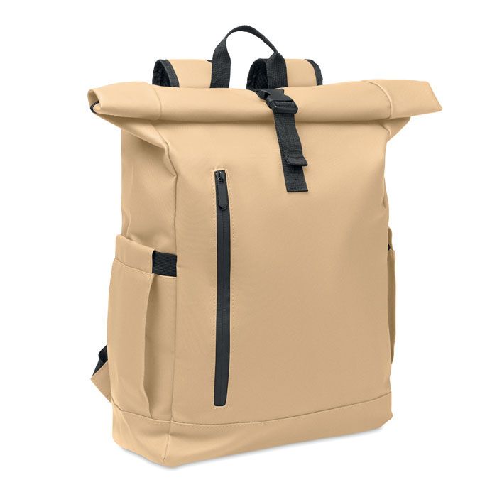 Rolltop-Rucksack 600D RPET BANGKOK ROLL - khaki-330