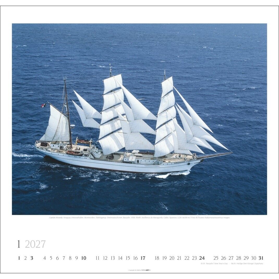 Tall Ships - Sport  Kalender-814