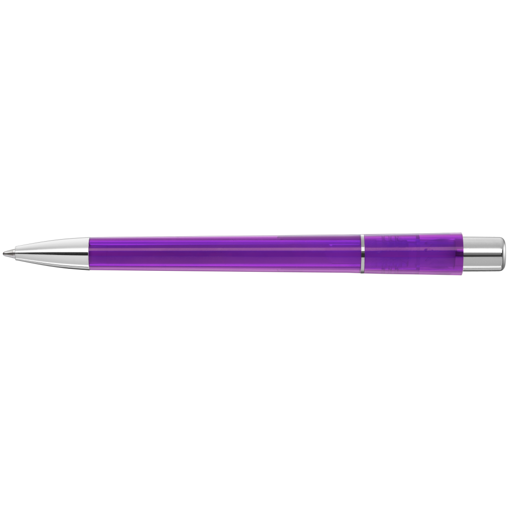 Pepp Transparent Si Druckkugelschreiber - violett-167
