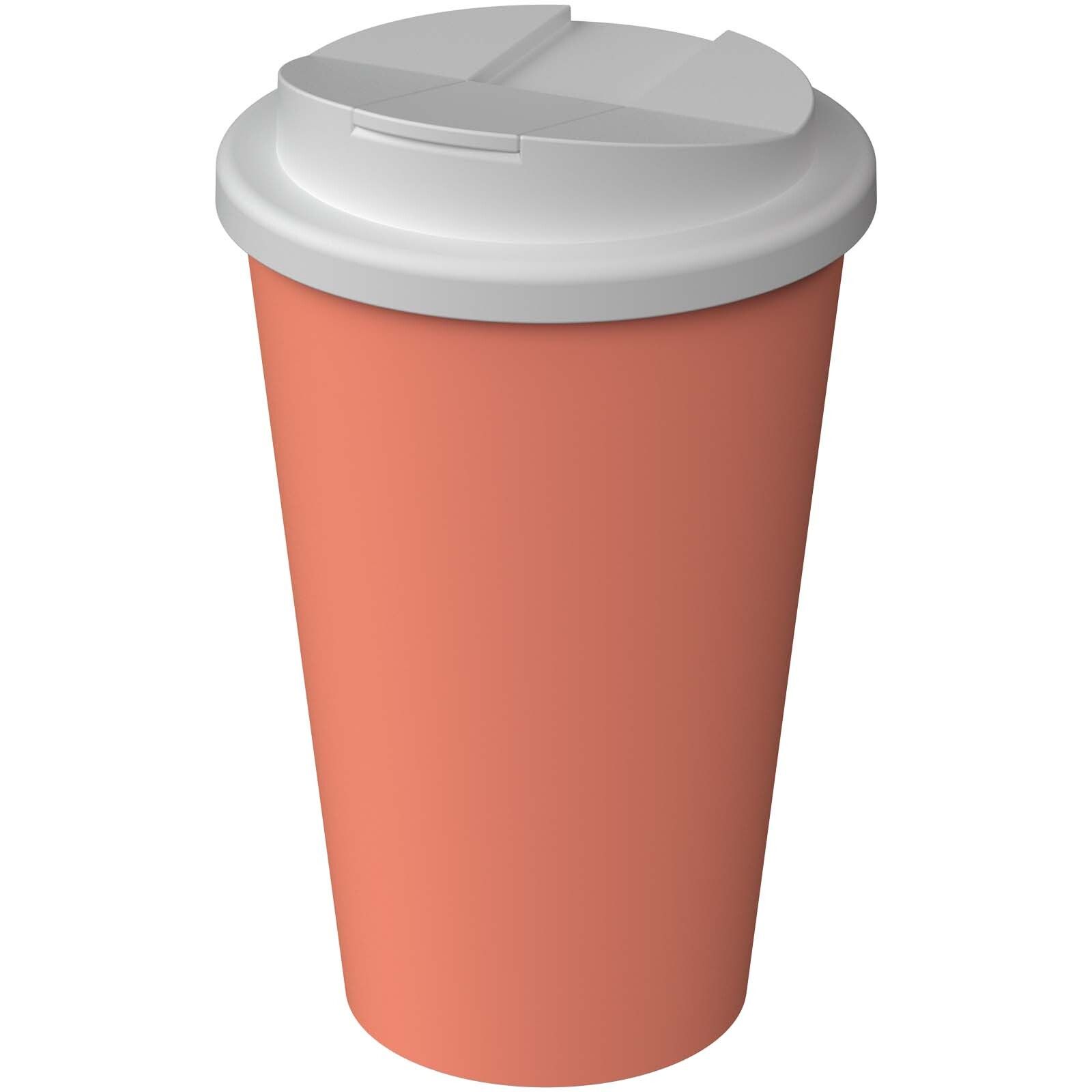 Americano Infiniti 350 ml Isolierbecher mit auslaufsicherem Deckel - koralle-4