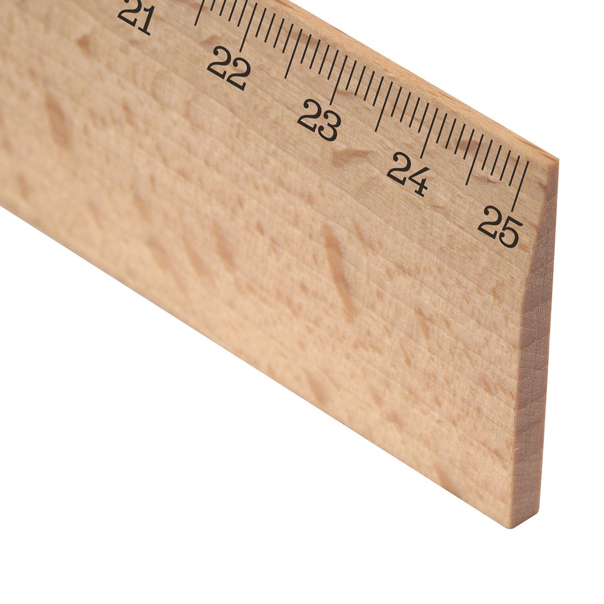 Lineal Holz 25 cm - beige-402