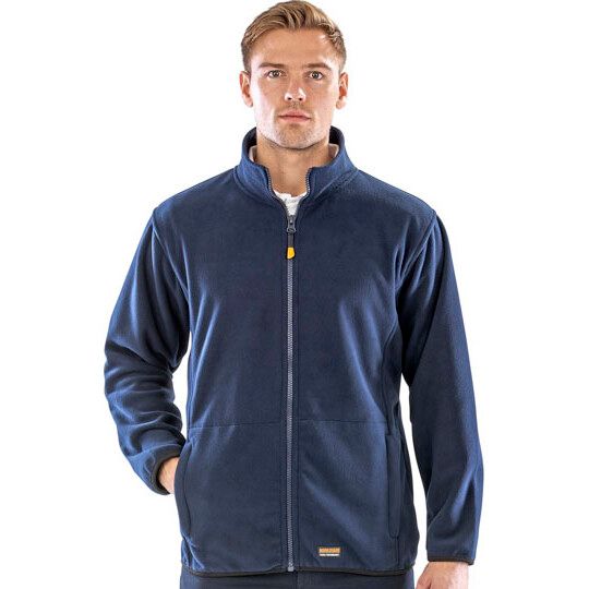 Heavy Duty Microfleece Jacket - navy-867