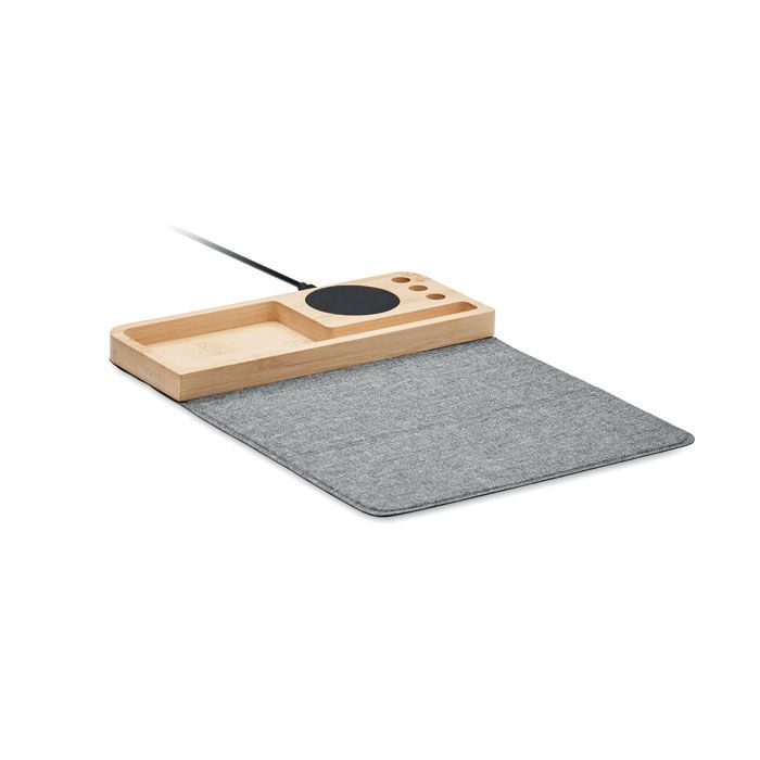 Induktiver Organizer 15W PANDU - holz-880