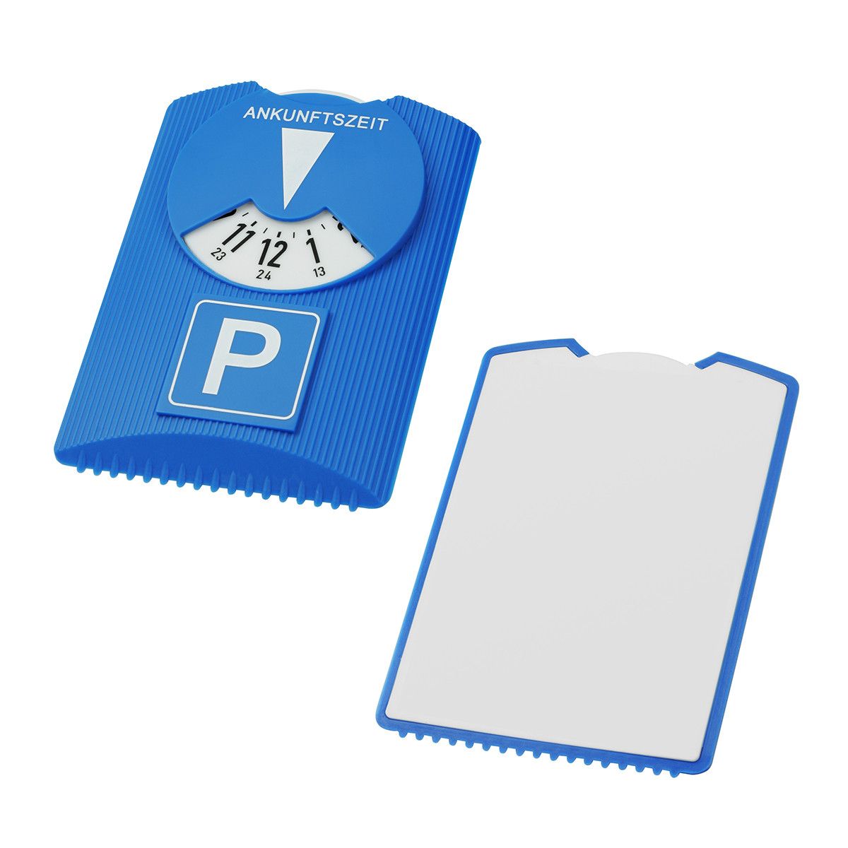 Parkscheibe Design Trio - blau, weiß-672