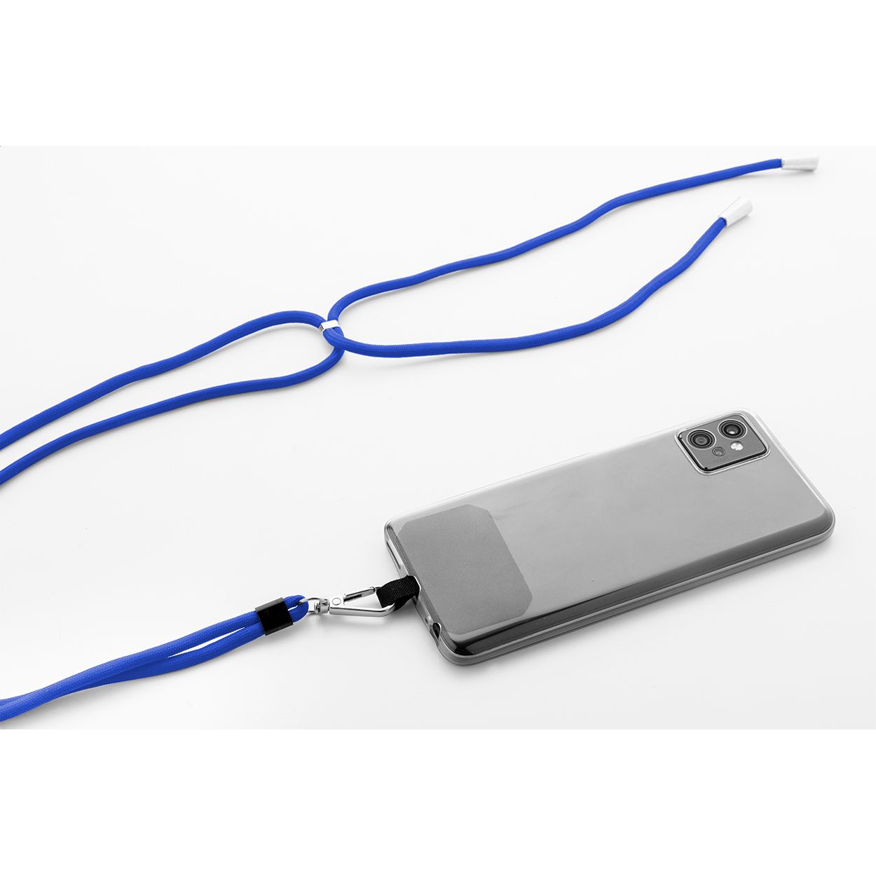 Corphon RPET-Handyhalter-Lanyard - blau-290