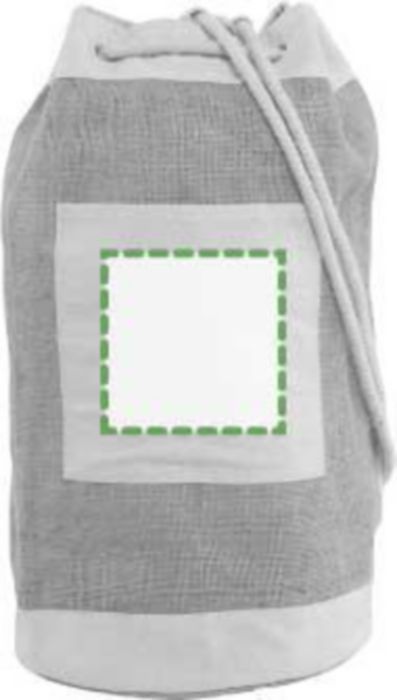 Veredelungsposition Tasche auf der Vorderseite