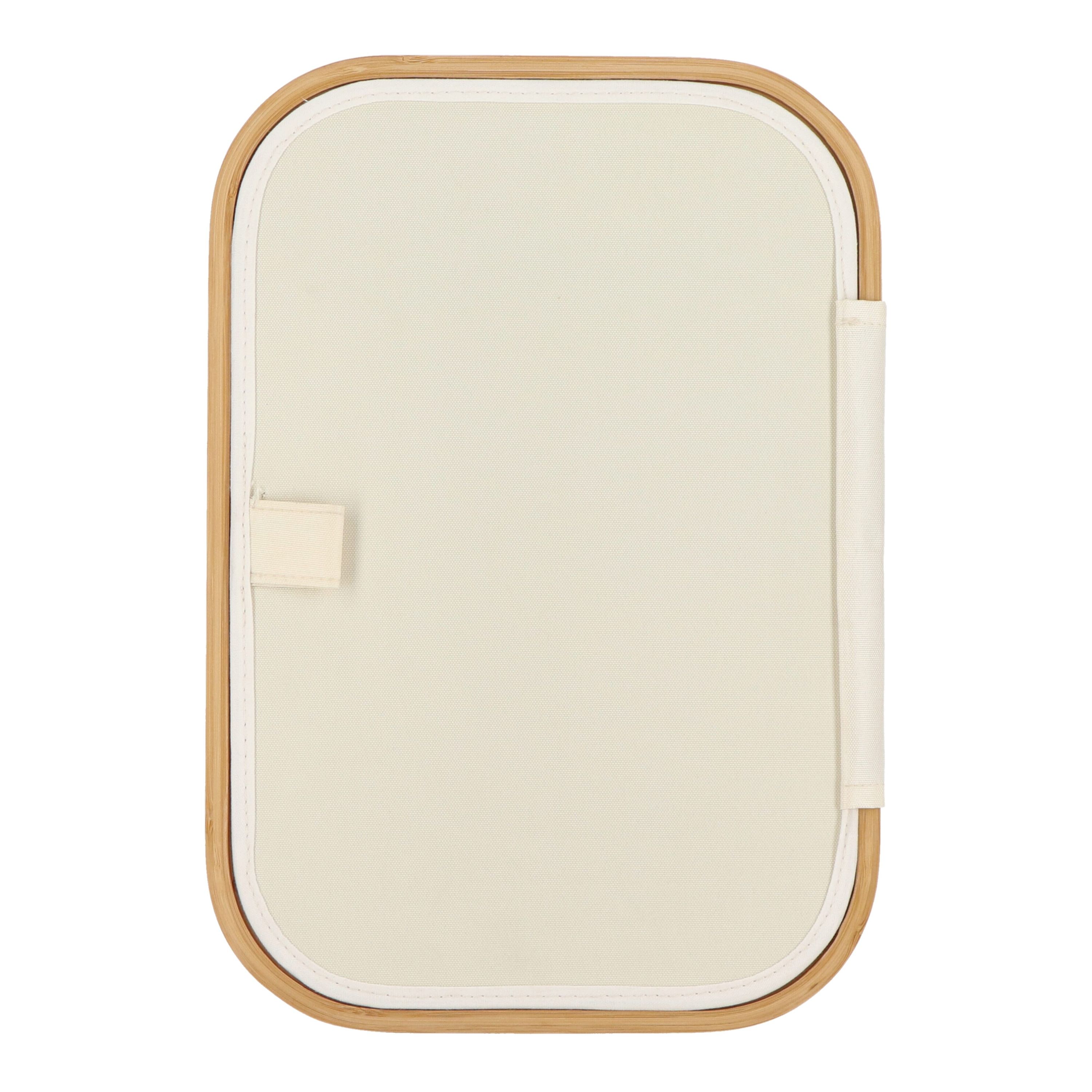 InSideOut faltbarer Korb mit Deckel Sogne 38 x 26 x 25cm rPET - natur-855