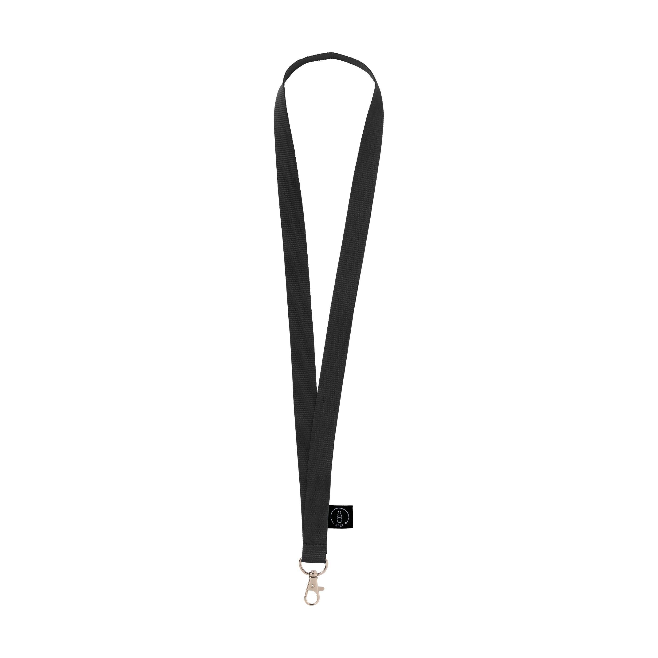 KeyCord Budget GRS RPET 2 cm - schwarz-873
