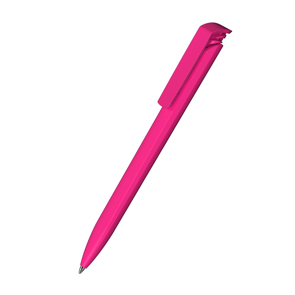 Druckkugelschreiber Trias recycling antibacterial - magenta-272