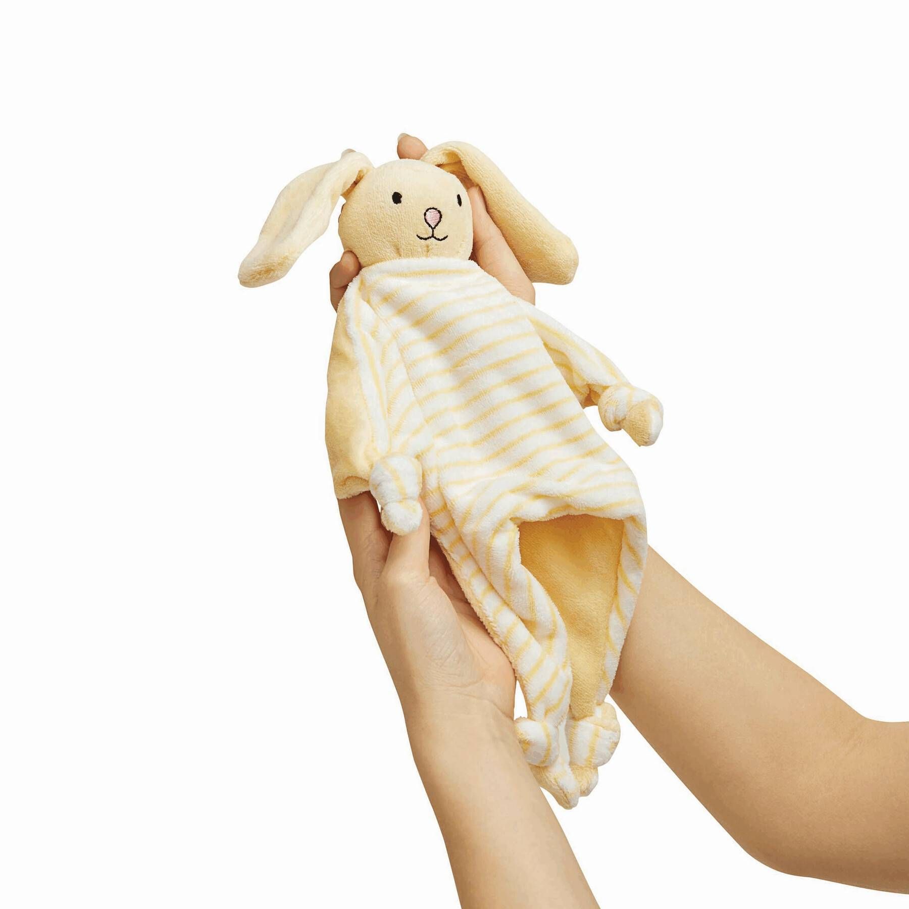 Schnuffel-Hase OLE - braun - gelb - weiß-650