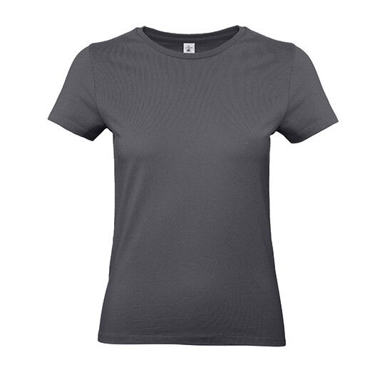 Women´s T-Shirt #E190 - dark grey solid - XL-276