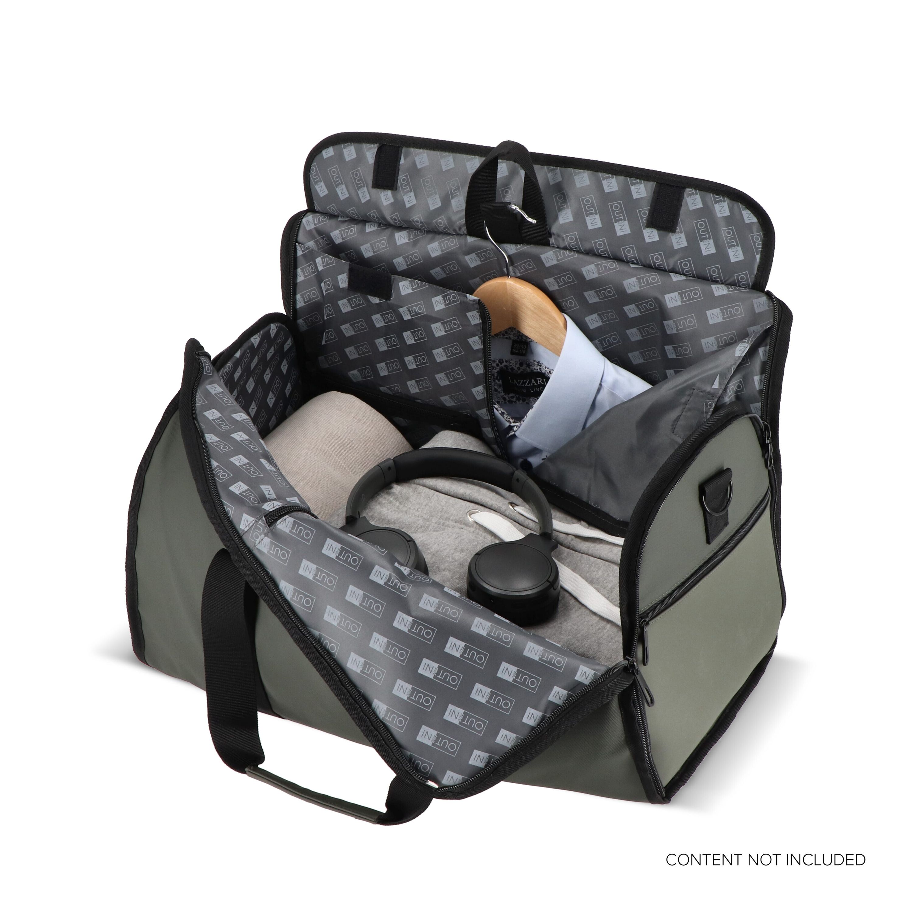 Tasche Carry Smart mit Schuhbeutel - dunkelgrün-244
